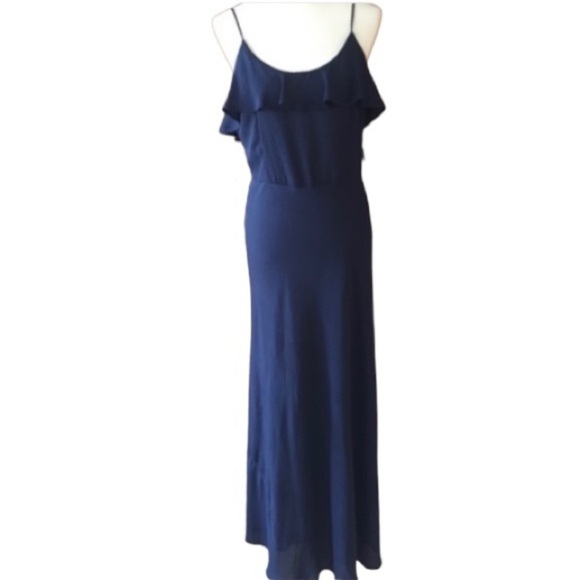 Lucy Love Navy Blue Spaghetti Strap Dress - Picture 1 of 8